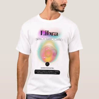 Modern Zodiac Sign Libra Quote Air Element T-Shirt