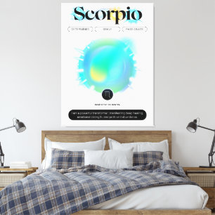 Modern Zodiac Sign Scorpio Quote Water Element