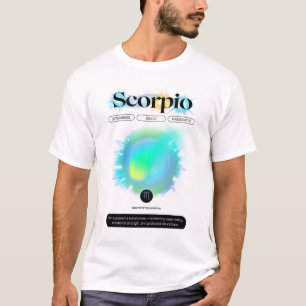 Modern Zodiac Sign Scorpio Quote Water Element T-Shirt