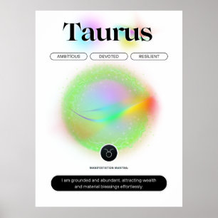 Modern Zodiac Sign Taurus Quote Earth Element