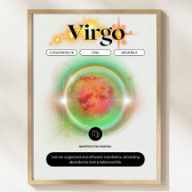 Modern Zodiac Sign Virgo Quote Earth Element