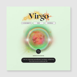 Modern Zodiac Sign Virgo Quote Earth Element