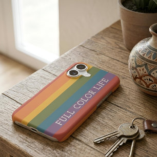 Moderna Linear   MCM Rainbow Full Colour Phone Cas