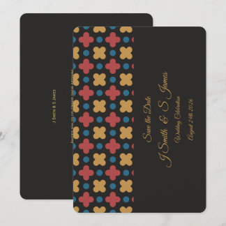Modernised Retro Design for Save the Date