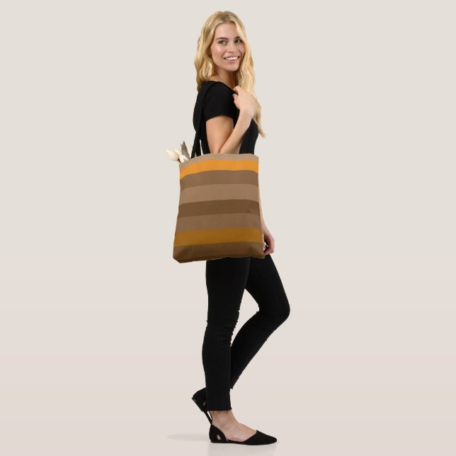 modernist abstract geometric tote bag (On Model)