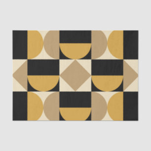 Modernist Geometric Design Tissue Paper