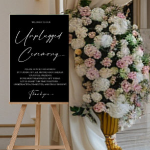 Modernmodern unplu Unplugged Ceremony Acrylic Sign