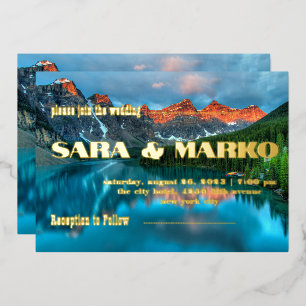 ModernTypography   Mountains Lake