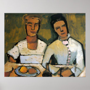 Modersohn-Becker - Lee And His Sister Hoetger 1907 Poster