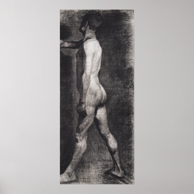 Modersohn-Becker - Male Standing 1899 Poster (Front)