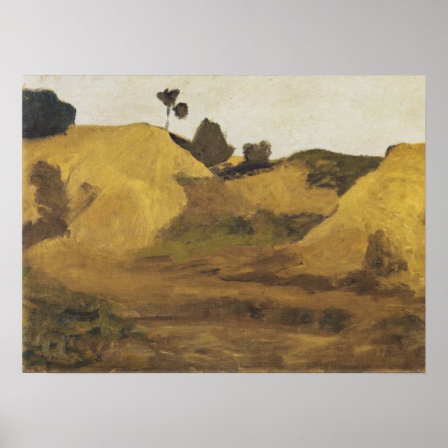 Modersohn-Becker - Sand Pit At Weyersberg 1899 Poster (Front)