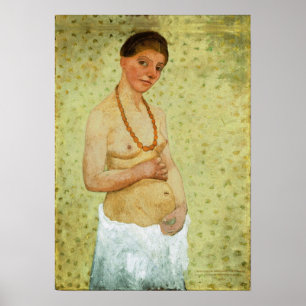 Modersohn-Becker - Self-Portrait, 6th Anniversary Poster