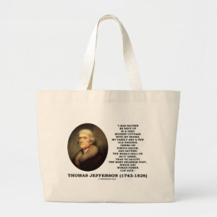 Modest Cottage Books Family Old Friends Bacon Large Tote Bag