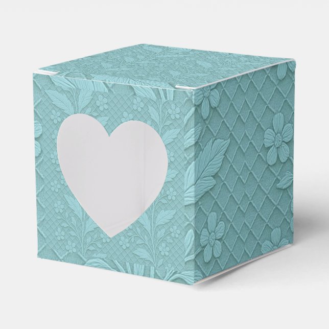  Modest Forget-Me-Nots, by Natasha Us   Favour Box (Front Side)