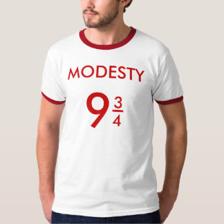 Modesty 9 3/4. Mens Short Sleeve T-Shirt. T-Shirt