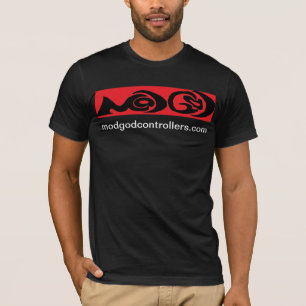 ModGod Controllers T-Shirt Front and back white pr