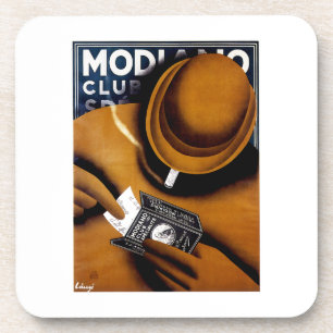 Modiano Cigarette Ad Coaster