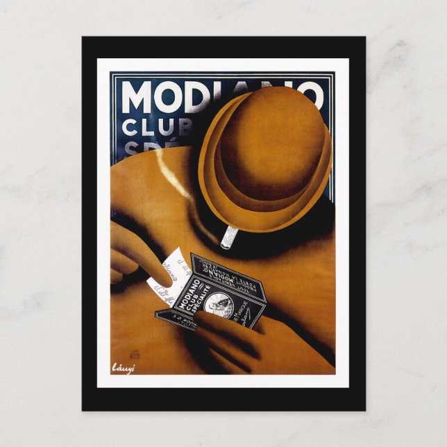 Modiano Cigarette Papers Postcard (Front)