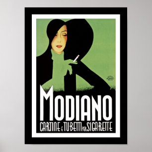 Modiano Cigarette Papers Poster