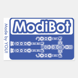 ModiBot 'Build your own' Action figure Stickers