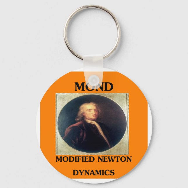 modifie newtonian dynamics physics design key ring (Front)