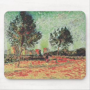 modified van gogh mouse mat