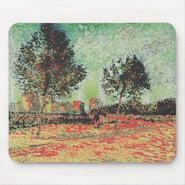 modified van gogh mouse mat (Front)