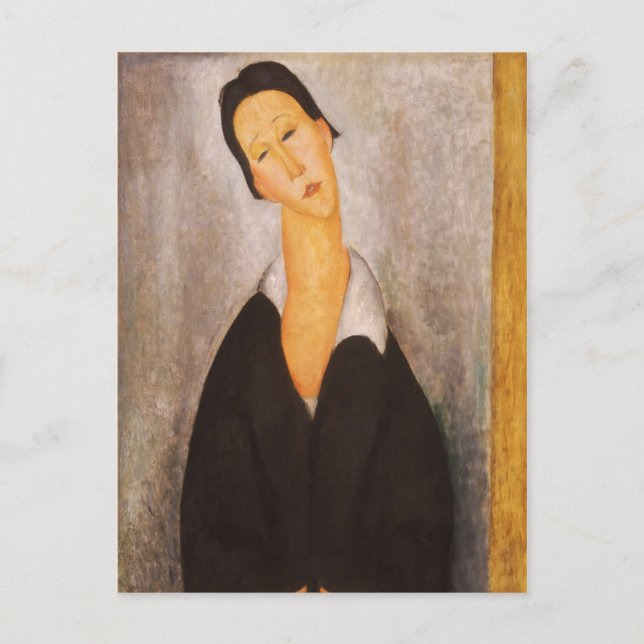 Modigliani Amedeo Portrait Postcard (Front)