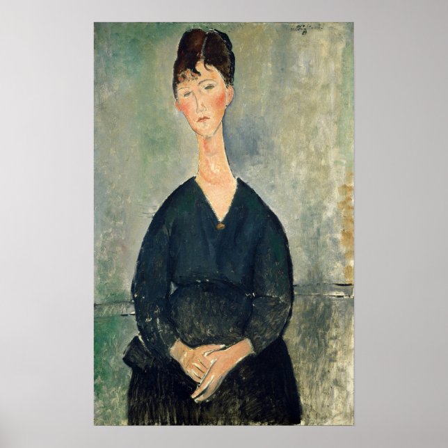Modigliani - Cafe Singer 1917 Poster (Front)
