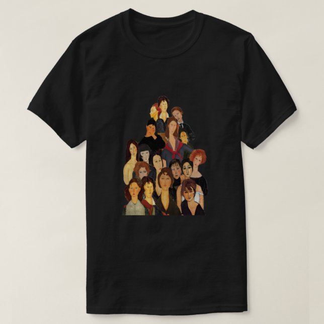 Modigliani Family Portraits Classic T-Shirt (Design Front)