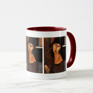 Modigliani - Jeanne Hebuterne w/Hat and Necklace Mug