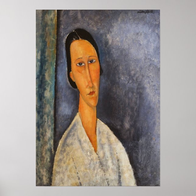 Modigliani - Madame Zborowska 1918 Poster (Front)