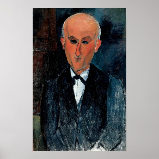 Modigliani - Max Jacob 1916 Poster (Front)
