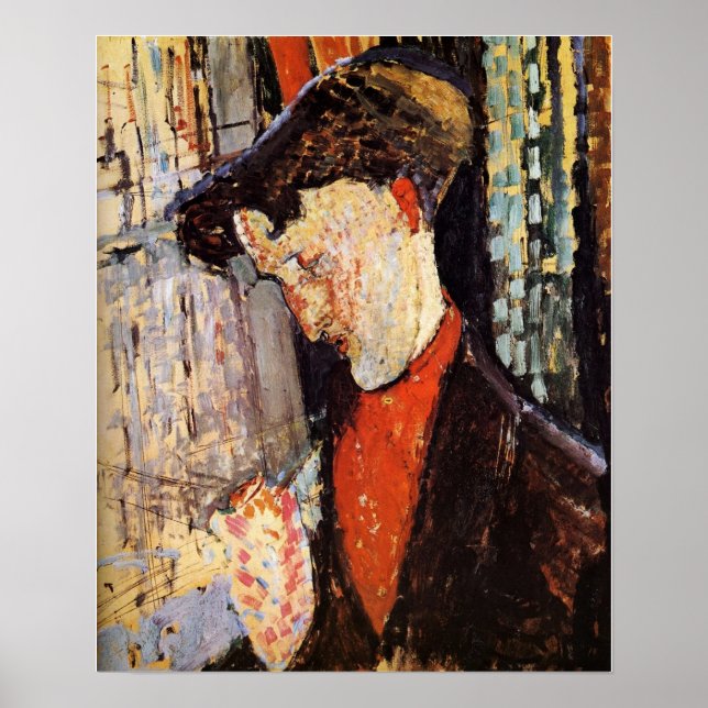 Modigliani - Study For Franck Burty Haviland 1914 Poster (Front)