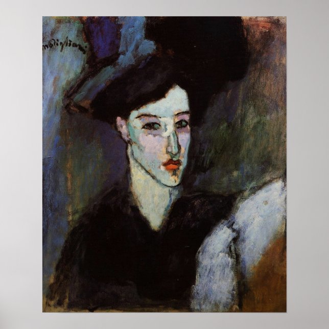 Modigliani - The Jewess 1908 Poster (Front)