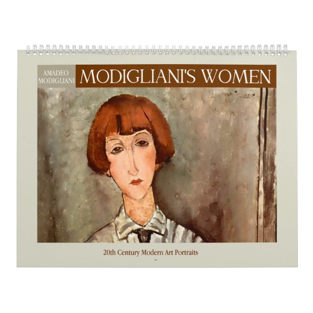 Modigliani's Women 2026 Calendar (Cover)