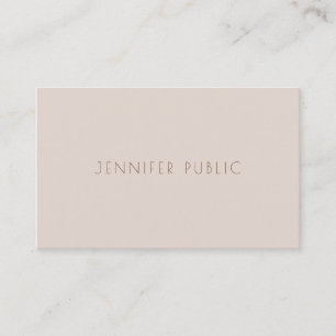 Modish Colour Harmony Chic Template Trendy Luxury Business Card