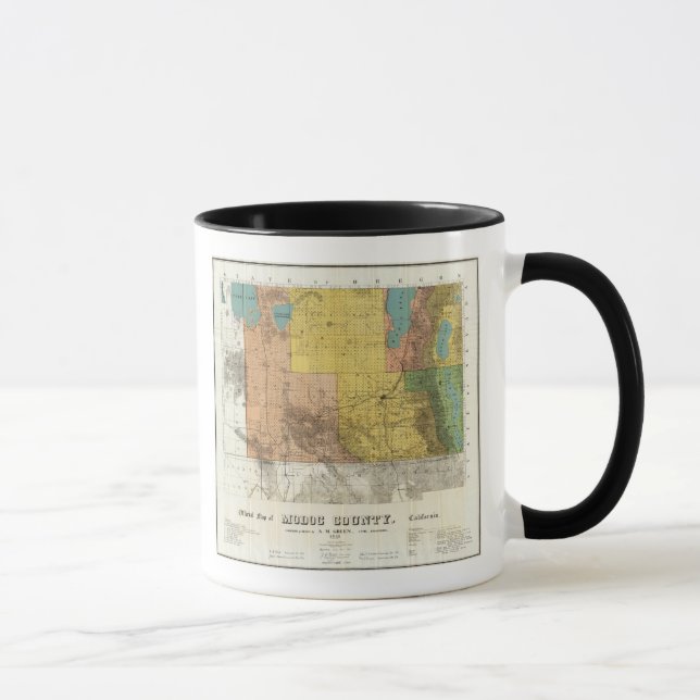 Modoc County, California Mug (Right)