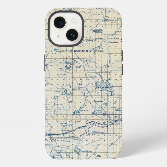 Modoc County iPhone Case (Back)