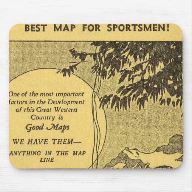 Modoc County Mouse Mat (Front)