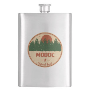 Modoc National Forest Hip Flask