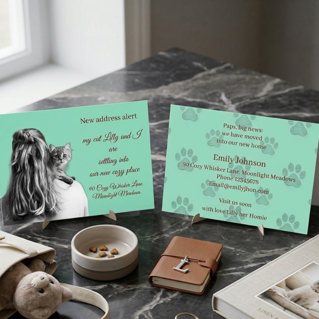 Modren Aesthetic Classy Minimal Trendy pet Lover Card (Creator Uploaded)