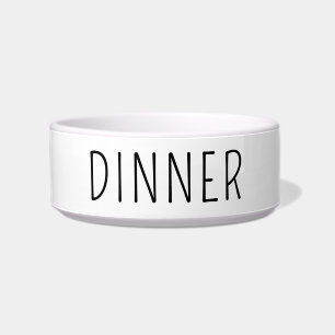 Modren Dinner Drinks Food Water Pet Cat Dog Lovers Bowl