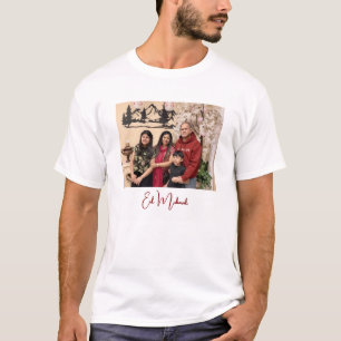  Modren elegent Eid mubarak  Family photo T-Shirt