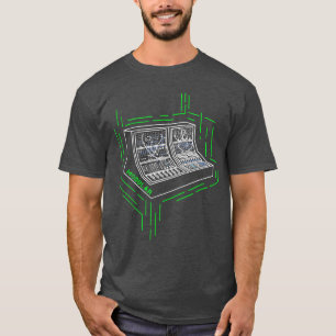 modular Analogs Synthesizerechno Waveforms Synths  T-Shirt