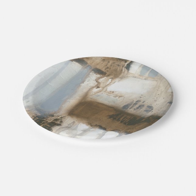 Modular Layout I Paper Plate (Angled)