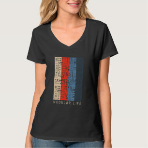 Modular Life Electronic Musical Instrument Synthes T-Shirt