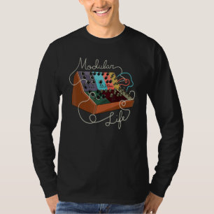 Modular Life Electronic Musical Instrument Synthes T-Shirt