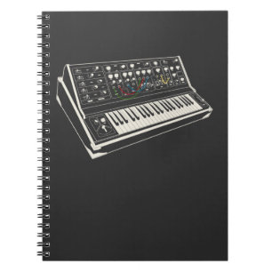 Modular Synthesizer Analogue Retro Electronic Musi Notebook