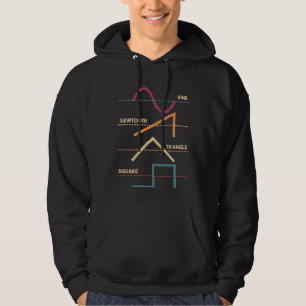 Modular Synthesizer Analogue Waveform Hoodie